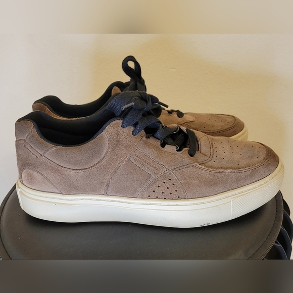 SAS Men's Brown High Street Lace Up Sneaker Leather Suede Classic Orthopedic 9.5 - Picture 1 of 14